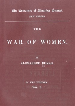The War of Women, Volume 1