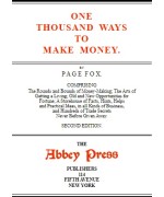 One Thousand Ways to Make Money