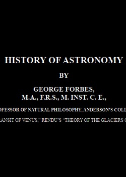 History of Astronomy