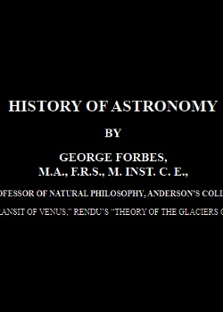 History of Astronomy