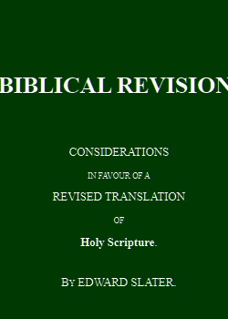 Biblical Revision