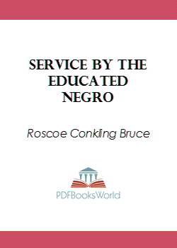 Service by the Educated Negro