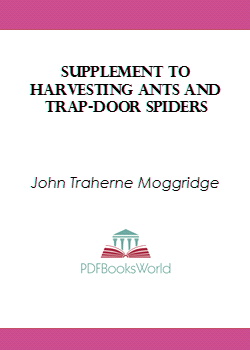 Supplement to Harvesting Ants and Trap-Door Spiders