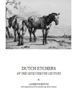 Dutch Etchers of the Seventeenth Century