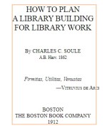 How to plan a library building for library work