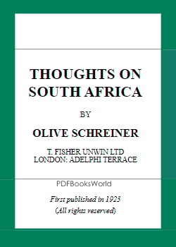 Thoughts on South Africa