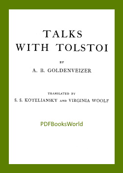 Talks with Tolstoi