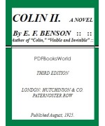 Colin II -  A Novel