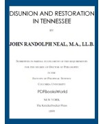 Disunion and Restoration in Tennessee