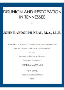 Disunion and Restoration in Tennessee