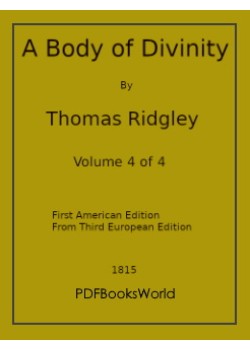 A Body of Divinity, Vol. 4 (of 4)