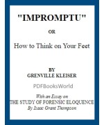 Impromptu -  How to Think on Your Feet