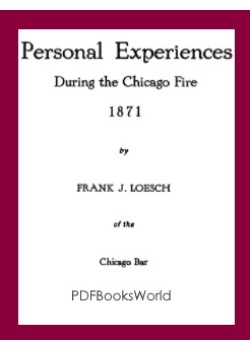 Personal Experiences During the Chicago Fire, 1871