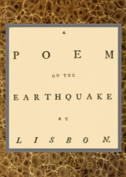 A poem on the earthquake at Lisbon