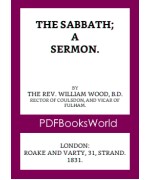 The Sabbath -  A Sermon