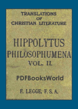 Philosophumena  Volume II