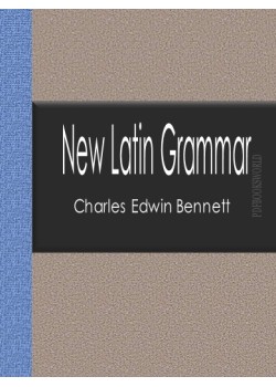 New Latin Grammar