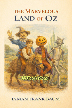 The Marvelous Land of Oz by Lyman Frank Baum book cover